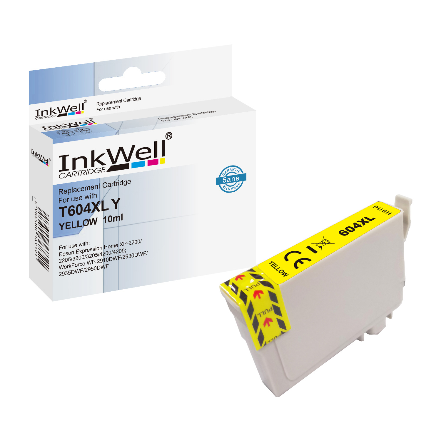 Cartouche compatible Epson 604XL Yellow Epson : T10H 1