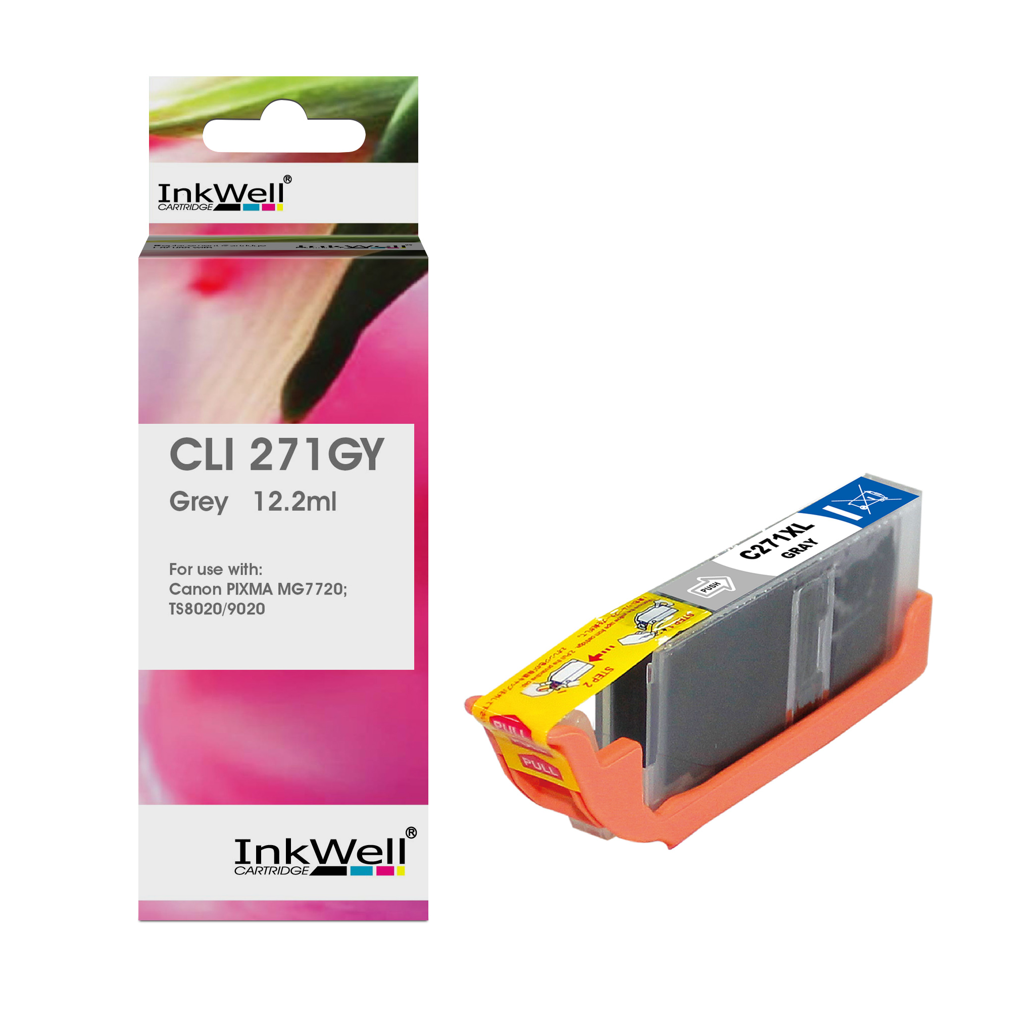 Cartouche d'encre Grey Canon CLI-271XL 1