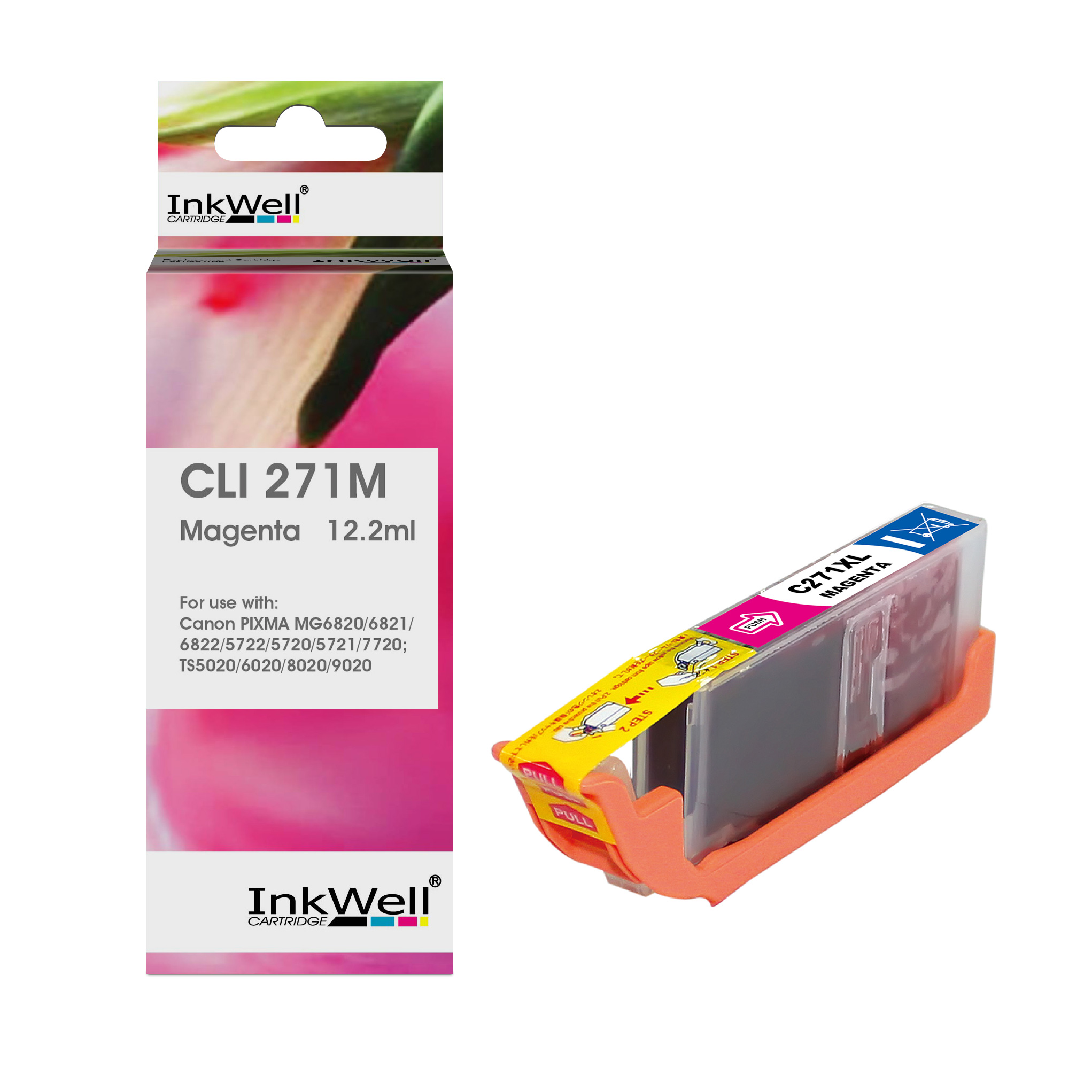 Cartouche d'encre Magenta Canon CLI-271XL 1